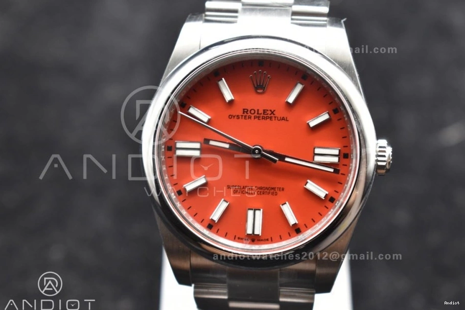 Perpetual Edition 938 Dial Steel Oyster Best 1:1 904L VR Clean Versatile 41mm 124300 Red 0716